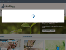 Tablet Screenshot of alfredberg.se