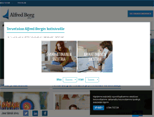 Tablet Screenshot of alfredberg.fi